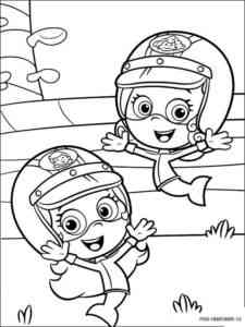 Bubble Guppies 9 coloring page