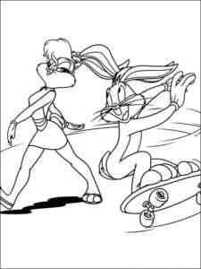 Bugs Bunny 10 coloring page