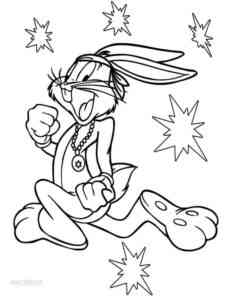 Bugs Bunny 22 coloring page
