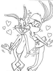 Bugs Bunny 24 coloring page