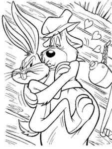 Bugs Bunny 28 coloring page