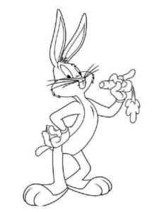 Bugs Bunny 3 coloring page