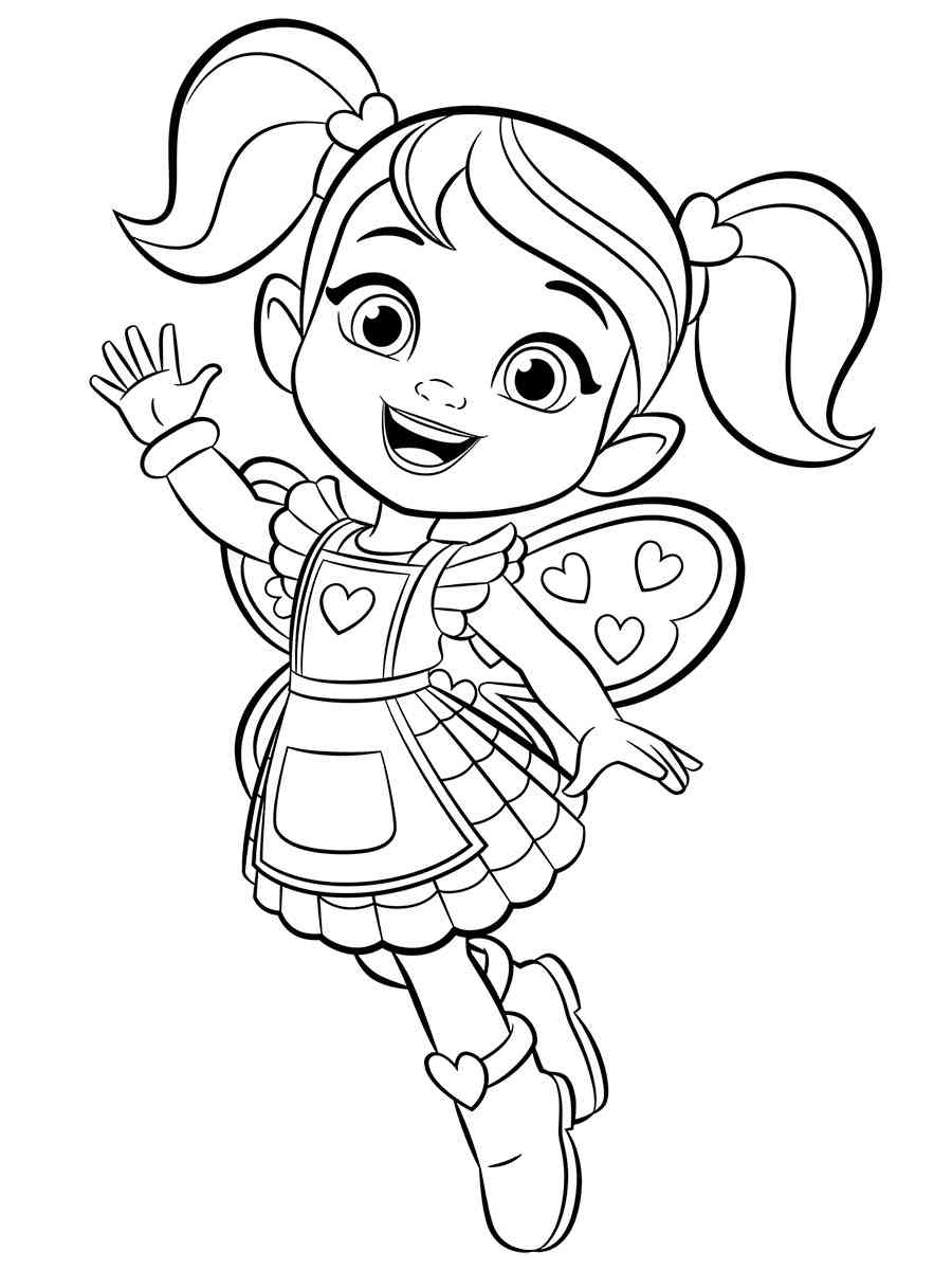 Butterbean’s Cafe 11 coloring page