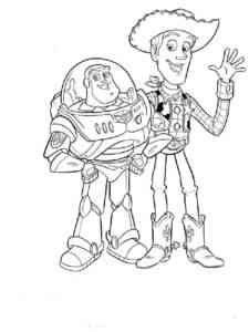 Buzz-Lightyear 1 coloring page