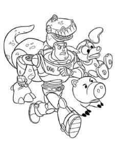 Buzz-Lightyear 2 coloring page