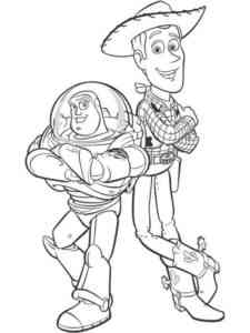 Buzz-Lightyear 4 coloring page