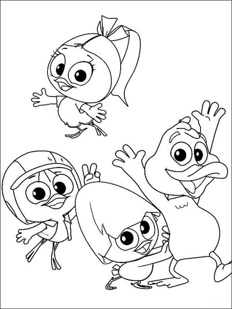 Calimero 8 coloring page
