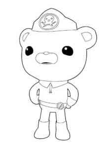 Captain Barnacles 2 coloring page