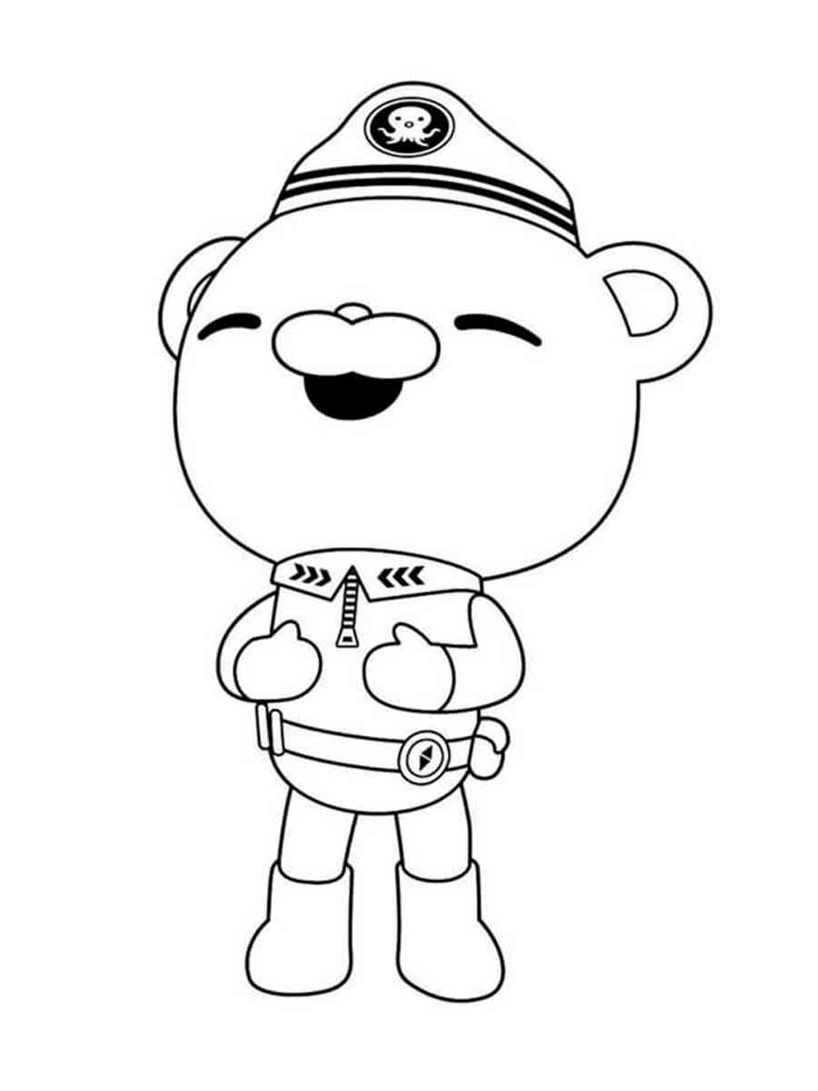 Captain Barnacles 5 coloring page