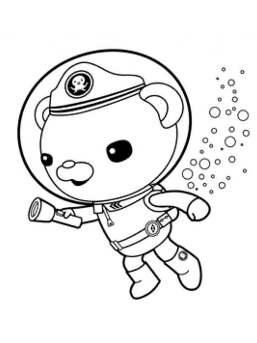 Captain Barnacles 6 coloring page