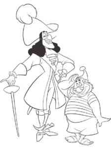 Captain Hook 10 coloring page
