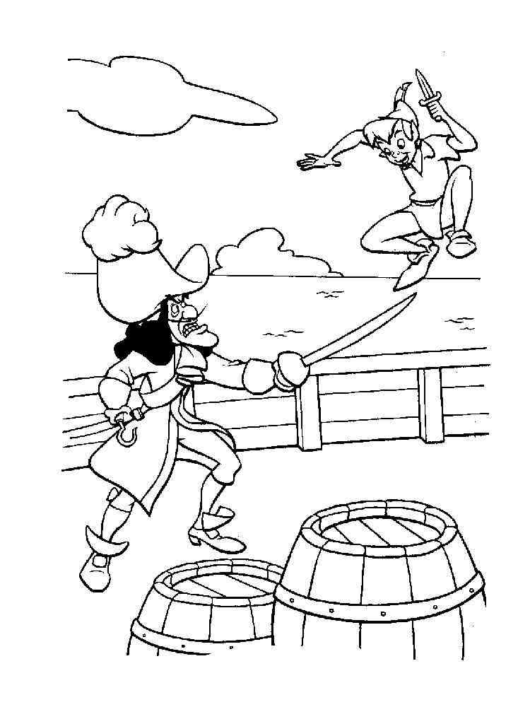 Captain Hook 13 coloring page