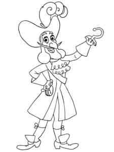 Captain Hook 14 coloring page