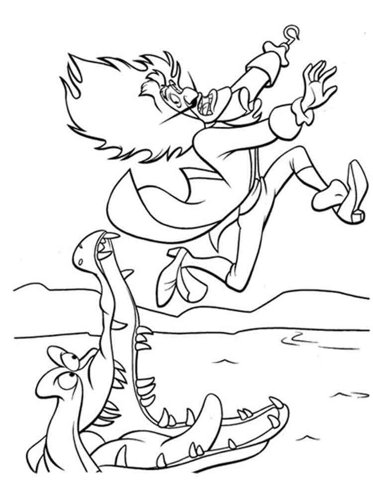 Captain Hook 16 coloring page
