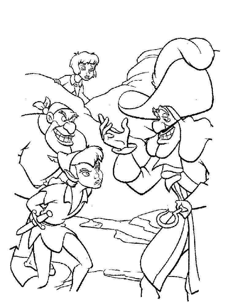 Captain Hook 17 coloring page