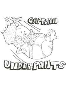 Captain Underpants 10 coloring page