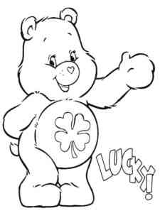 Care Bear 1 coloring page