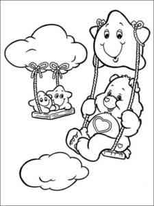 Care Bear 10 coloring page