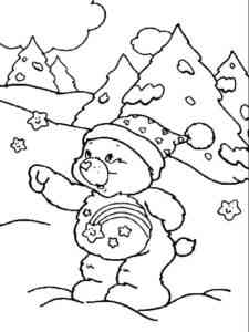Care Bear 19 coloring page