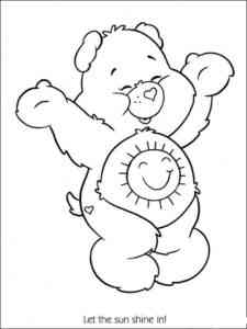 Care Bear 20 coloring page