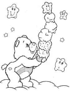 Care Bear 21 coloring page