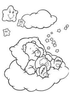Care Bear 5 coloring page