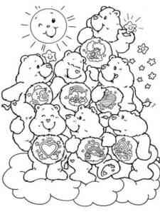 Care Bear 7 coloring page