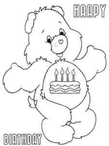 Care Bear 8 coloring page