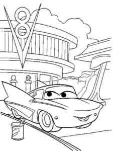 Cars 15 coloring page