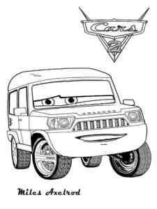 Cars 23 coloring page