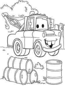 Cars 24 coloring page