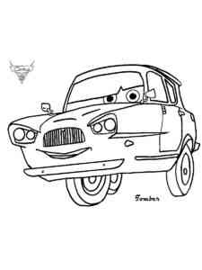 Cars 29 coloring page