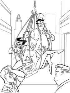Catwoman 8 coloring page