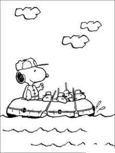 Charlie Brown 1 coloring page