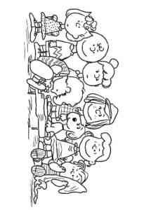 Charlie Brown 10 coloring page