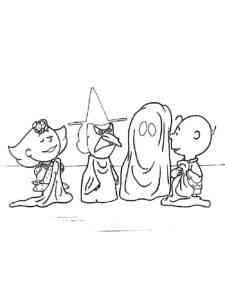 Charlie Brown 12 coloring page