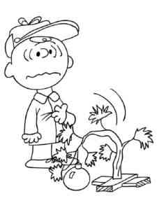 Charlie Brown 4 coloring page