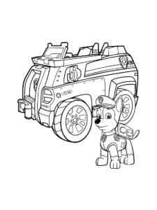 Chase 10 coloring page