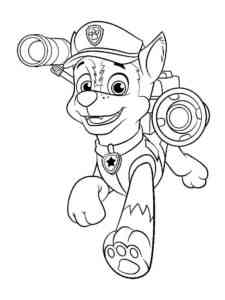 Chase 7 coloring page