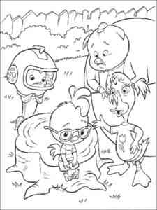 Chicken Little 2 coloring page