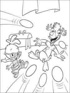 Chicken Little 8 coloring page