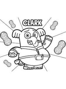 Clark from Chico Bon Bon coloring page