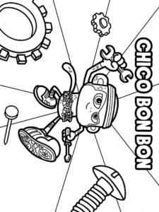 Chico Bon Bon 4 coloring page