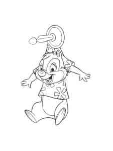 Chip and Dale 27 coloring page