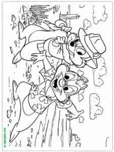 Chip and Dale 44 coloring page