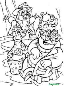 Chip and Dale 47 coloring page