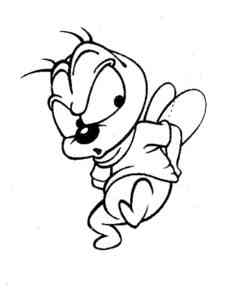 Zipper from Chip and Dale coloring page