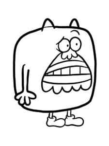 Chowder 4 coloring page