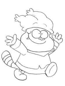 Chowder 5 coloring page