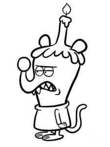 Chowder 8 coloring page